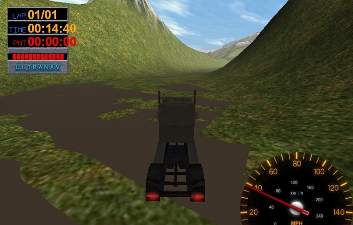 Скриншот из игры Big Rigs: Over the Road Racing