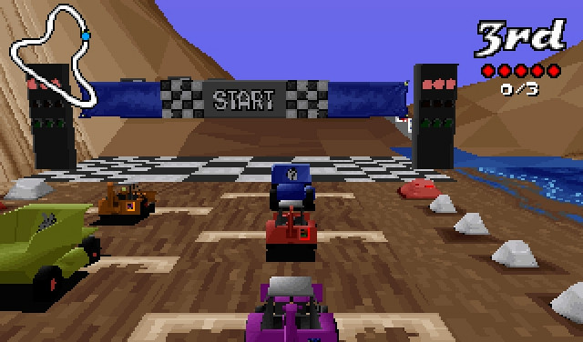 Скриншот из игры Big Red Racing