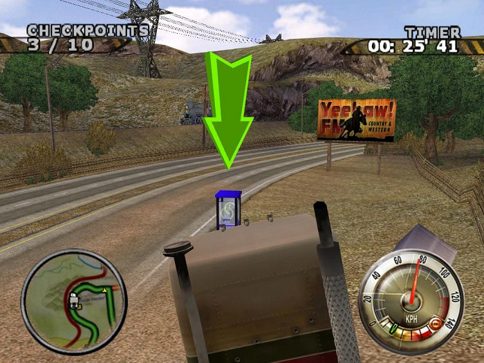 Скриншот из игры Big Mutha Truckers: Truck Me Harder