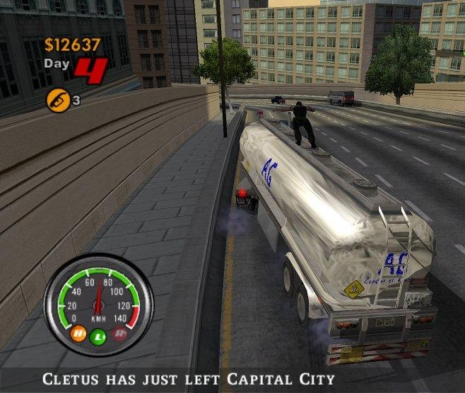 Скриншот из игры Big Mutha Truckers