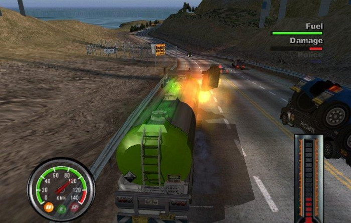 Скриншот из игры Big Mutha Truckers
