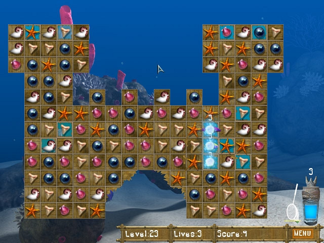 Скриншот из игры Big Kahuna Reef