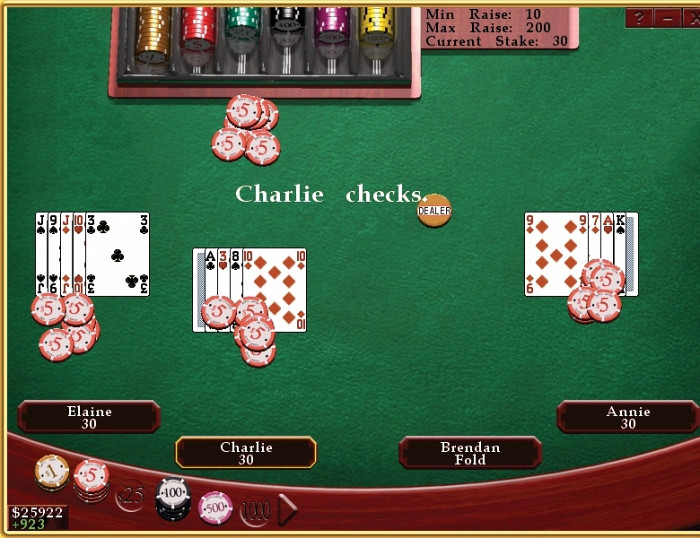 Скриншот из игры Casino Poker