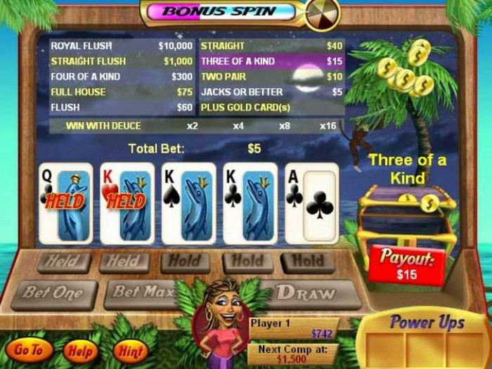 Скриншот из игры Casino Island to Go