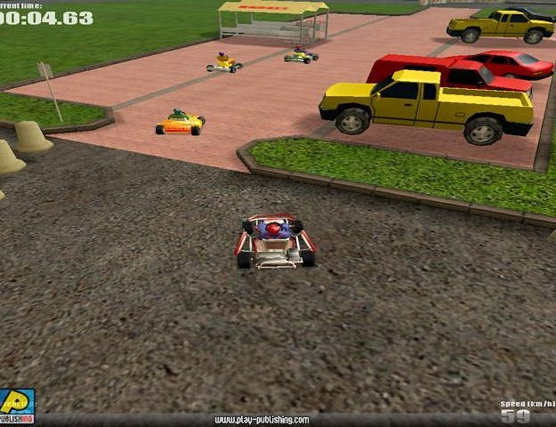 Скриншот из игры Cart Mania