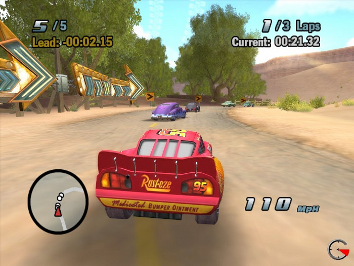Скриншот из игры Cars: The Videogame