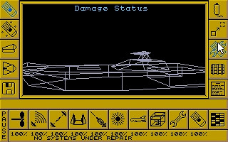 Скриншот из игры Carrier Command
