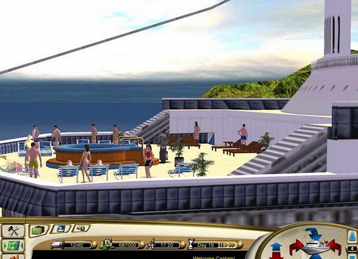 Скриншот из игры Carnival Cruise Lines Tycoon 2005: Island Hopping