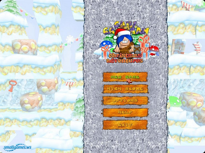 Скриншот из игры Carl the Caveman. Christmas Adventure
