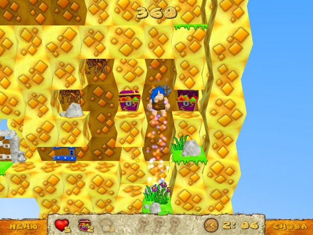 Скриншот из игры Carl the Caveman