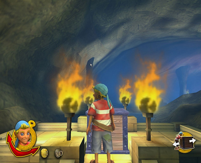 Скриншот из игры Captain Sabertooth 2: The Curse of Gory Gabriel