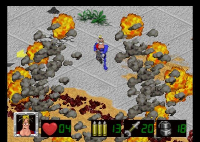 Скриншот из игры Captain Quazar