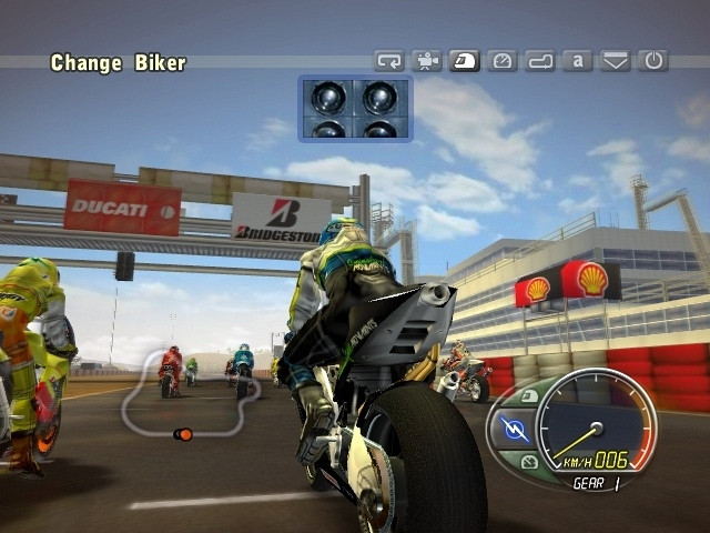 Скриншот из игры Ducati World Championship