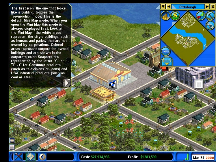 Скриншот из игры Capitalism 2