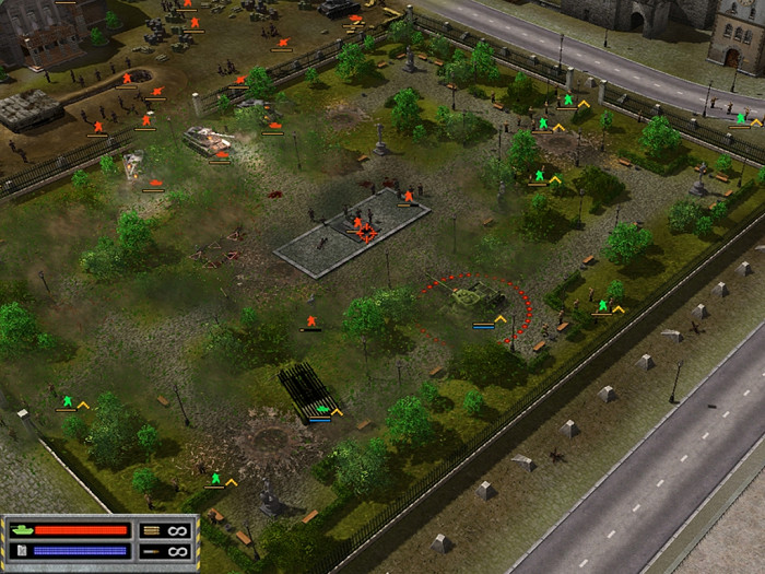 Скриншот из игры Cannon Strike
