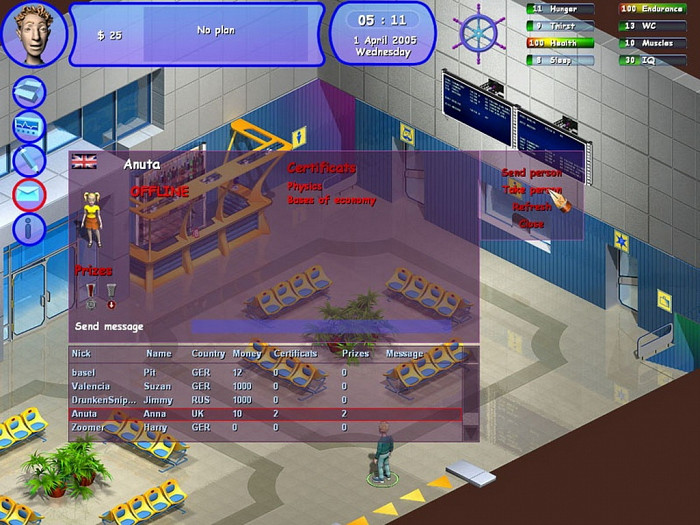 Скриншот из игры Campus
