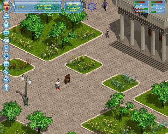 Скриншот из игры Campus