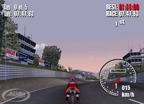 Скриншот из игры Ducati World Racing Challenge