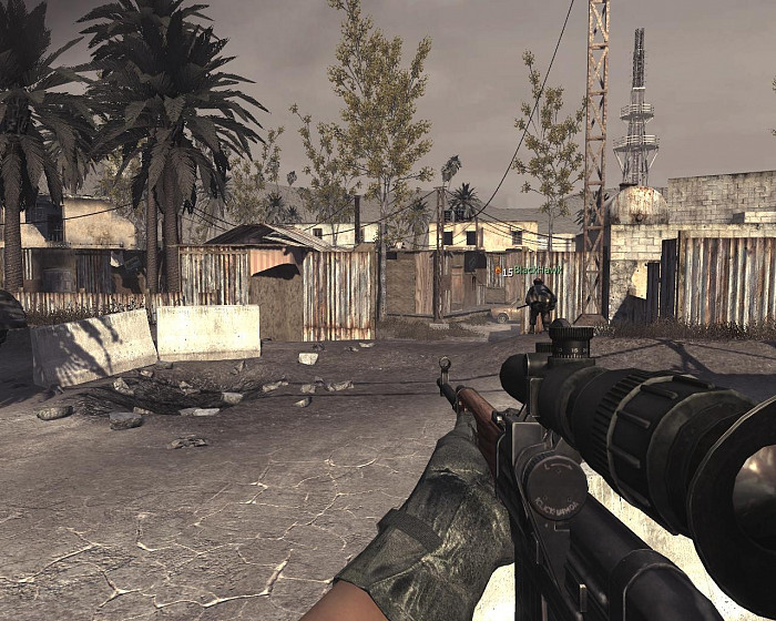Скриншот из игры Call of Duty 4: Modern Warfare
