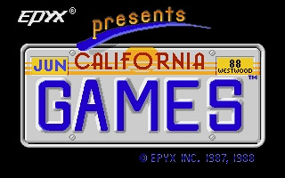 Скриншот из игры California Games