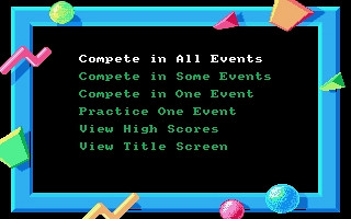 Скриншот из игры California Games