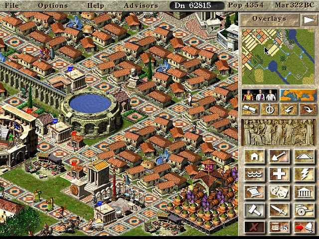 Скриншот из игры Caesar 3
