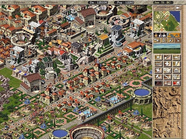Скриншот из игры Caesar 3