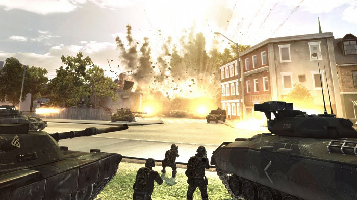 Скриншот из игры World in Conflict