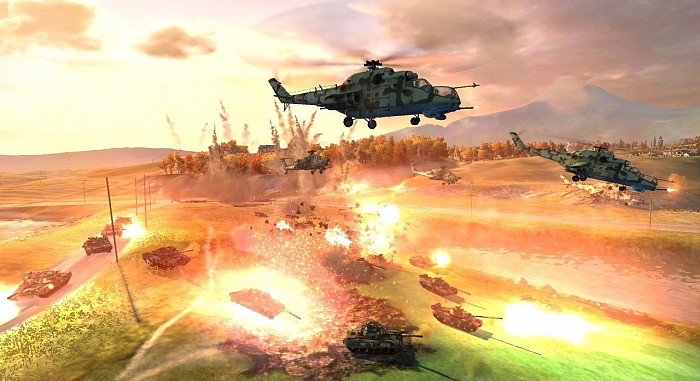 Скриншот из игры World in Conflict: Soviet Assault