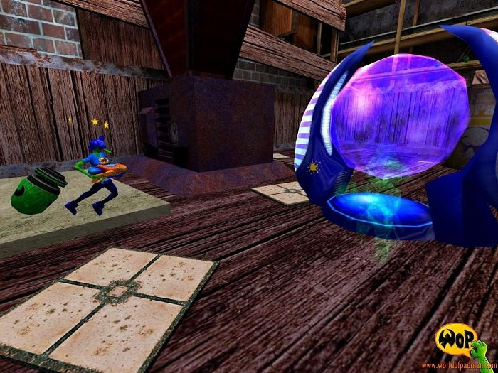 Скриншот из игры World of Padman