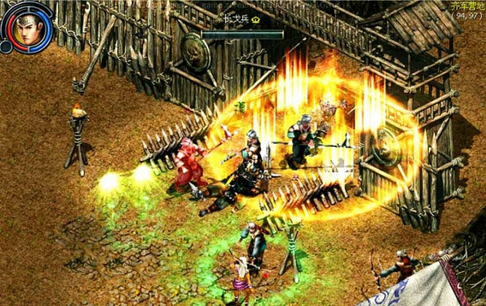 Скриншот из игры World of Qin