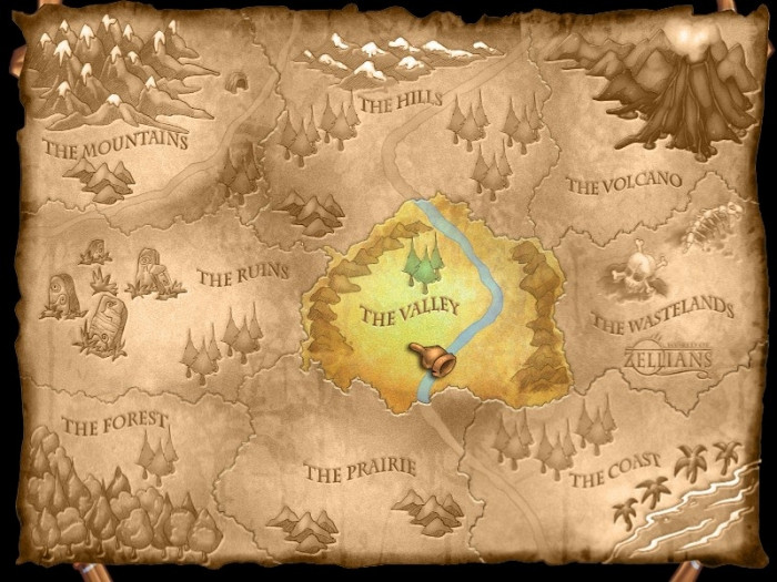 Скриншот из игры World of Zellians