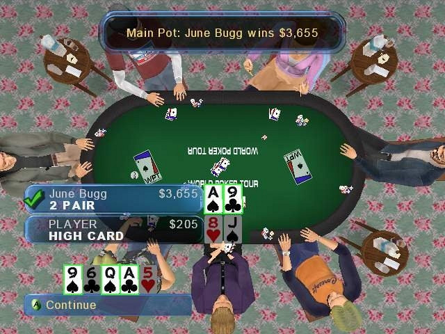 Скриншот из игры World Poker Tour
