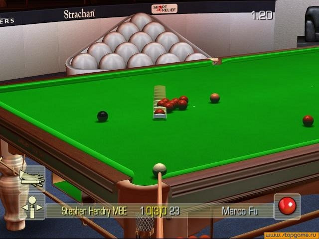 Скриншот из игры World Snooker Championship 2005