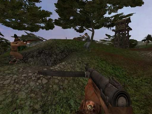 Скриншот из игры World War II Combat: Iwo Jima
