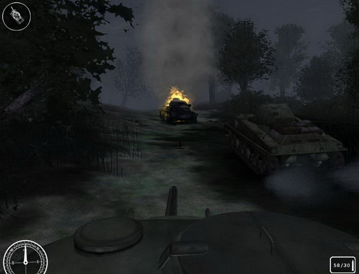 Скриншот из игры World War II Tank Commander