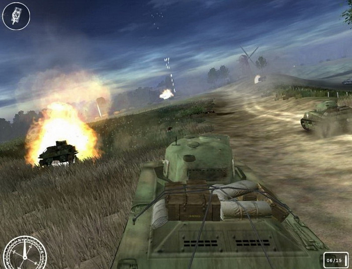 Скриншот из игры World War II Tank Commander