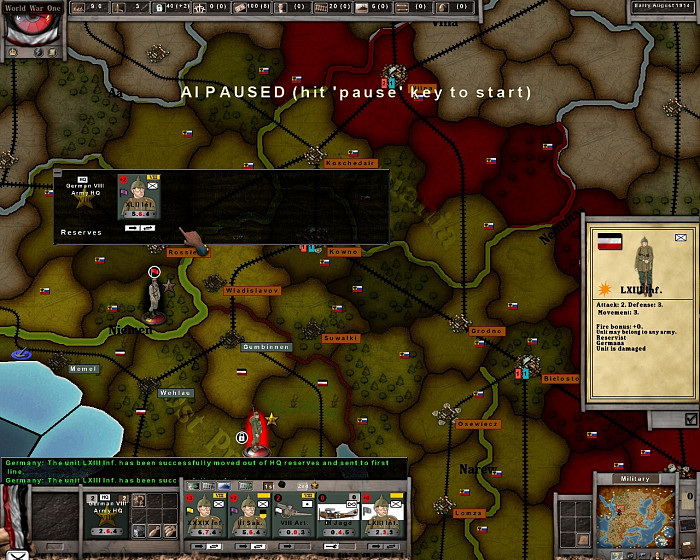 Скриншот из игры World War One