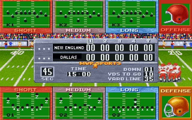 Скриншот из игры ABC Monday Night Football'98