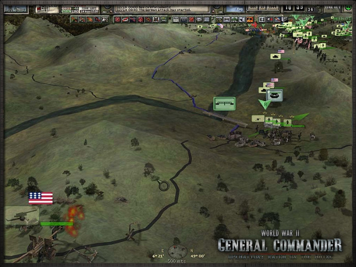 Обложка игры World War II: General Commander Operation: Watch on the Rhine