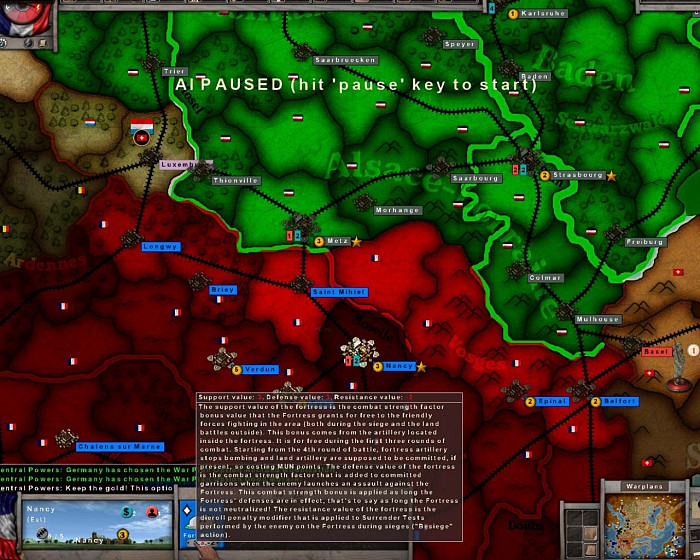 Скриншот из игры World War One: The Great War 1914-1918