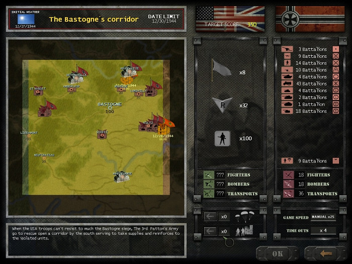 Скриншот из игры World War II: General Commander