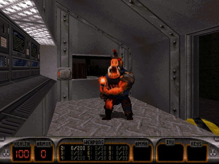 Скриншот из игры Duke Nukem 3D