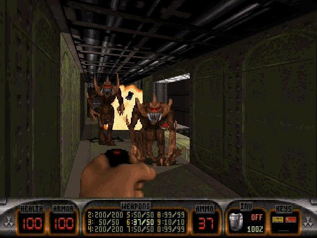 Скриншот из игры Duke Nukem 3D