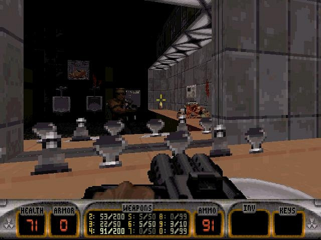 Скриншот из игры Duke Nukem 3D