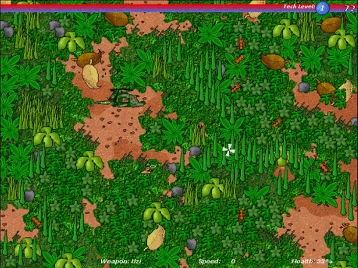 Скриншот из игры Worm Wars 3