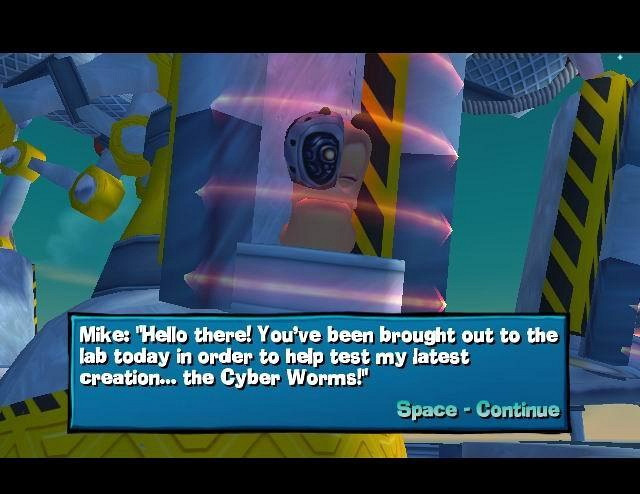 Скриншот из игры Worms 4: Mayhem