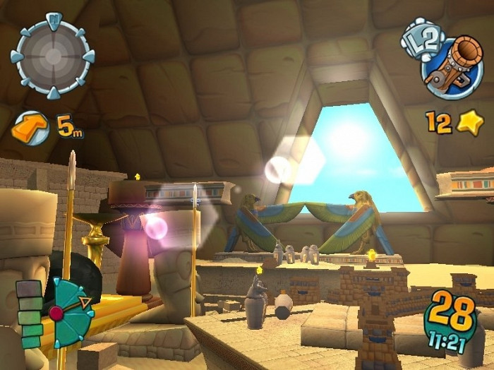 Скриншот из игры Worms Forts: Under Siege!