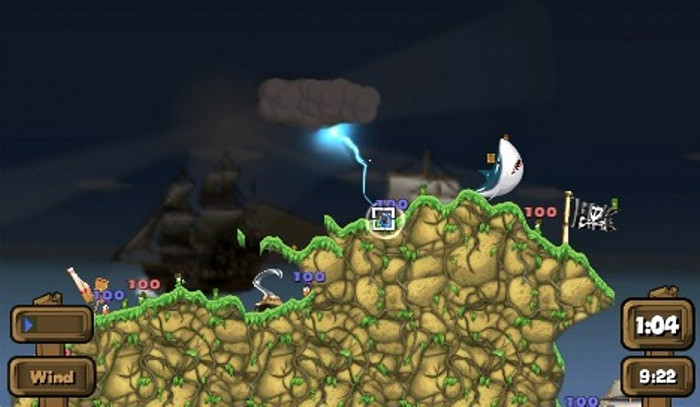 Скриншот из игры Worms: Open Warfare 2