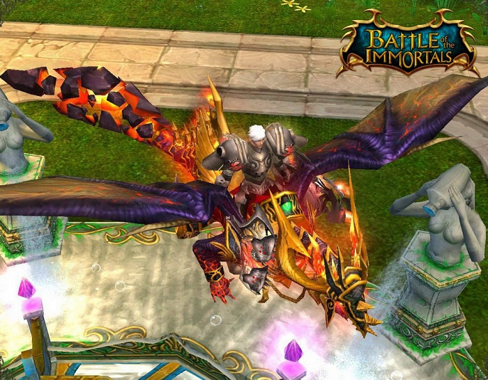 Скриншот из игры Battle of the Immortals